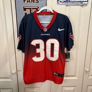Nike Houston Texans Jersey - Navy and Red